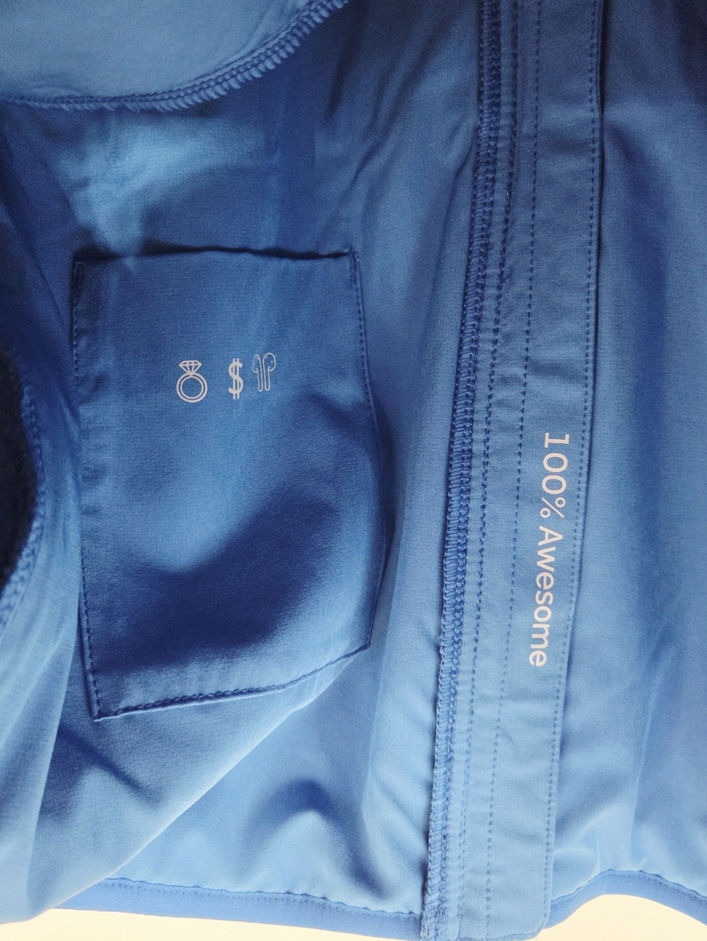 Figs On-Shift Fleece Jacet Blue XL Blue - Picture 5 of 6